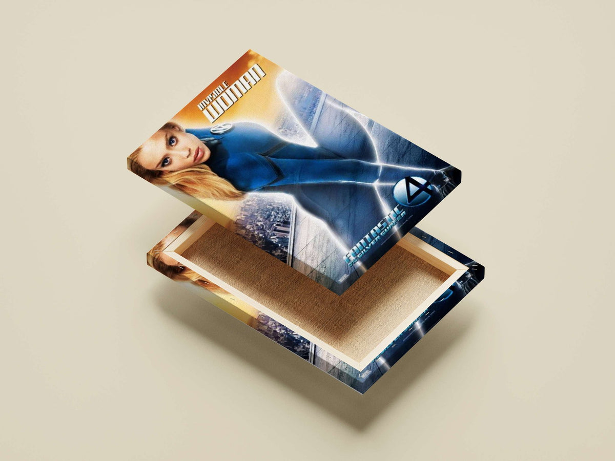 Invisible Woman (Susan Storm) from Marvel's Fantastic Four franchise Invisible Woman - Pop Art Poster