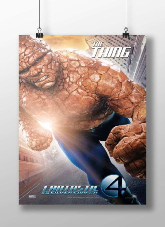 The Thing (Ben Grimm) from The Fantastic Four franchise The Thing - Four Pop Art