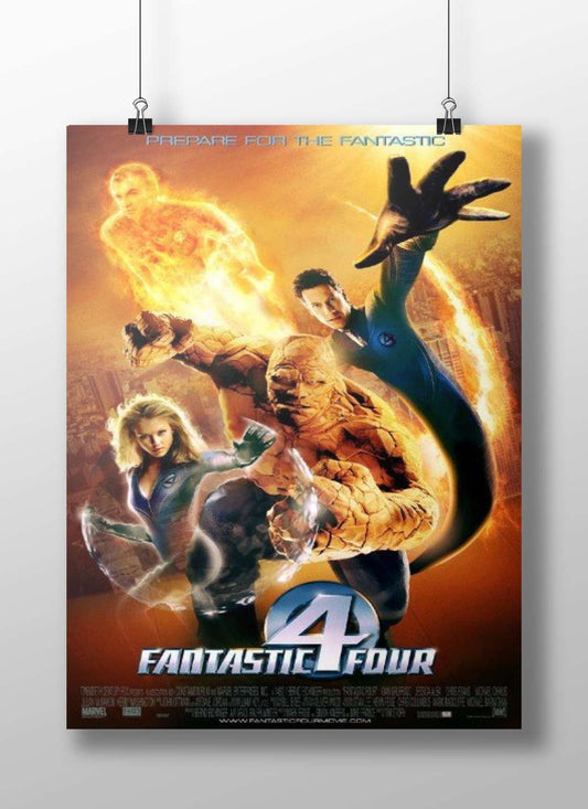 Fantastic Four (Marvel Comics superhero team) Four - Iconic Heroes Poster