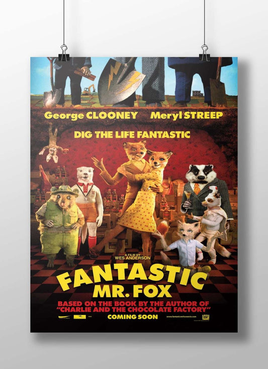Fantastic Mr. Fox Mr. Fox - Stop-Motion Classic Poster