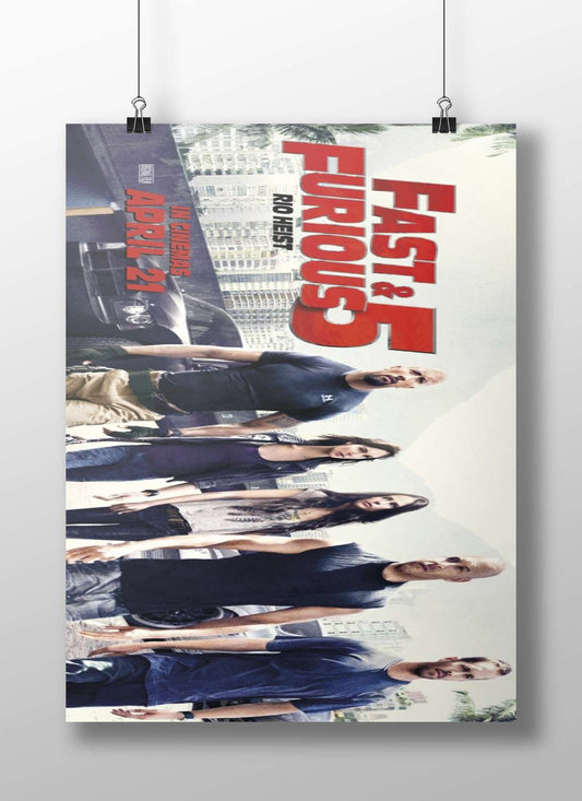 Fast & Furious 7 (the film, confirmed by Tesseract OCR text containing "7") Dom -