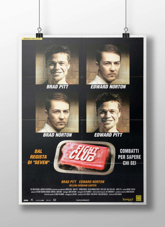 Fight Club (movie) Tyler Durden - Anger & Anarchy Poster