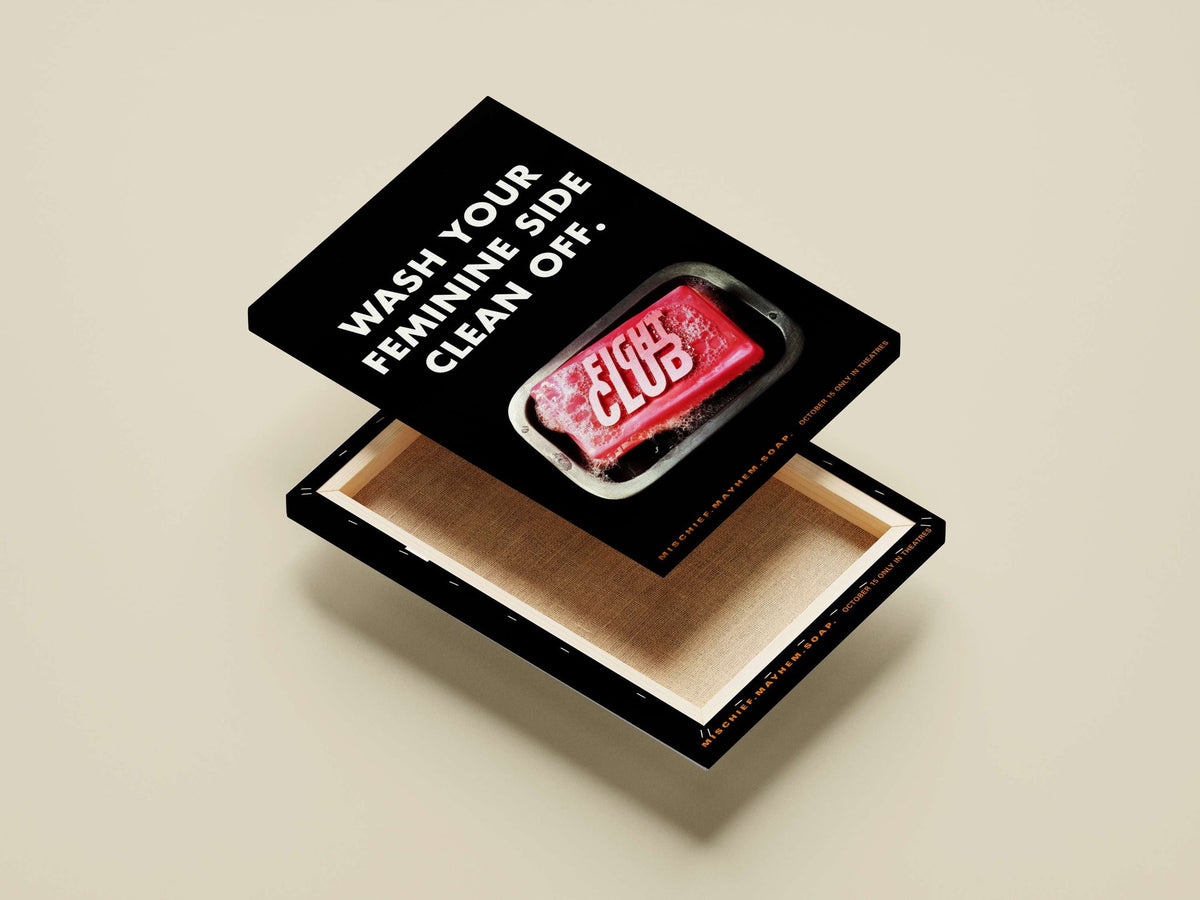 Fight Club branded soap bar Marley & Co. - Muffin Poster