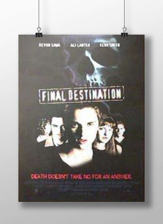 Final Destination franchise Main Subject: Final Destination franchise Matte BoizzBoard rigid print — Superhero wall art