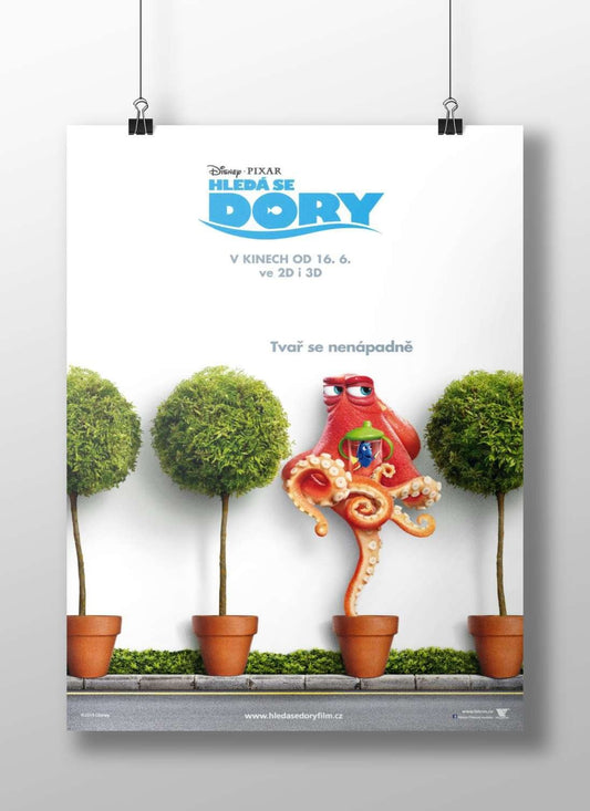 Hank (octopus character) from Disney-Pixar's "Finding Dory" franchise Hank - Joyful Mariner Poster
