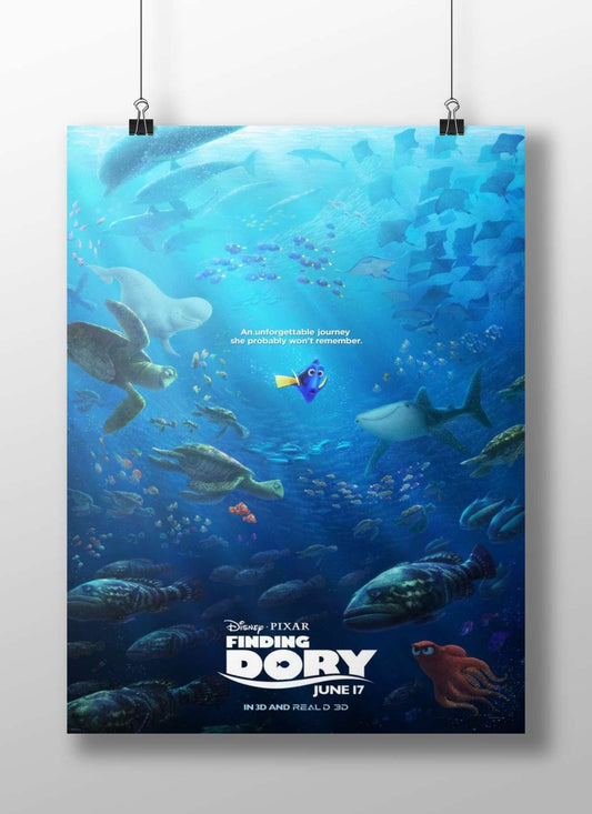 Finding Dory (Disney•Pixar film) Finding Dory - Ocean Adventure Poster