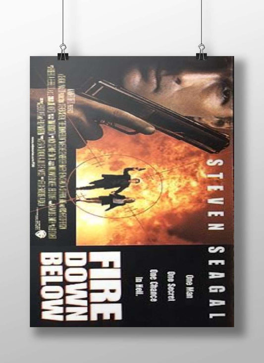 Fire Down Below (film) starring Steven Seagal Main Subject: Fire Down Below (film) starring Steven Seagal Matte BoizzBoard