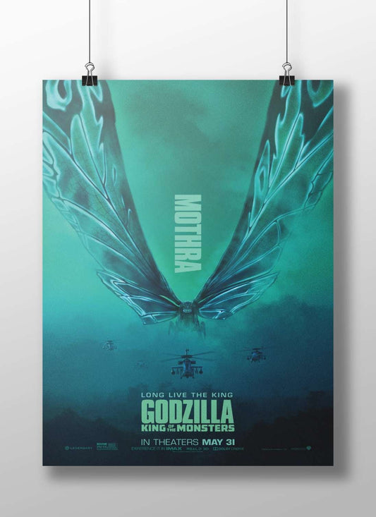 Mothra (a kaiju from the Godzilla franchise) Main Subject: Mothra (a kaiju from the Godzilla franchise) Matte BoizzBoard
