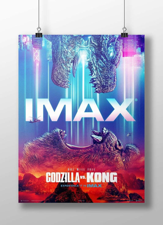 Godzilla vs. King Kong (franchise) Main Subject: Godzilla vs. King Kong (franchise) Matte BoizzBoard rigid print — Anime