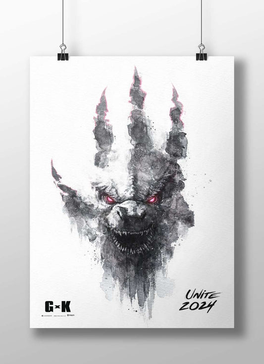 Goro (Mortal Kombat) Main Subject: Goro (Mortal Kombat) Matte BoizzBoard rigid print — Gaming wall art India | PosterBoizz