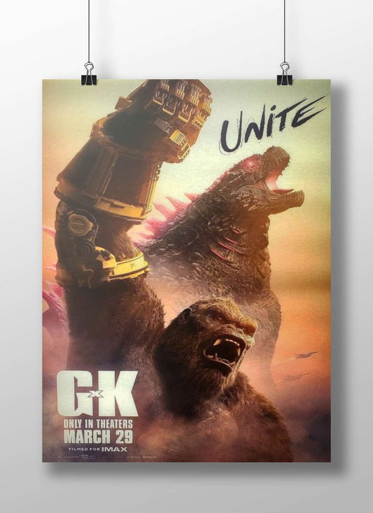 Godzilla and King Kong (from the Godzilla x King Kong franchise) Main Subject: Godzilla and King Kong (from the Godzilla x