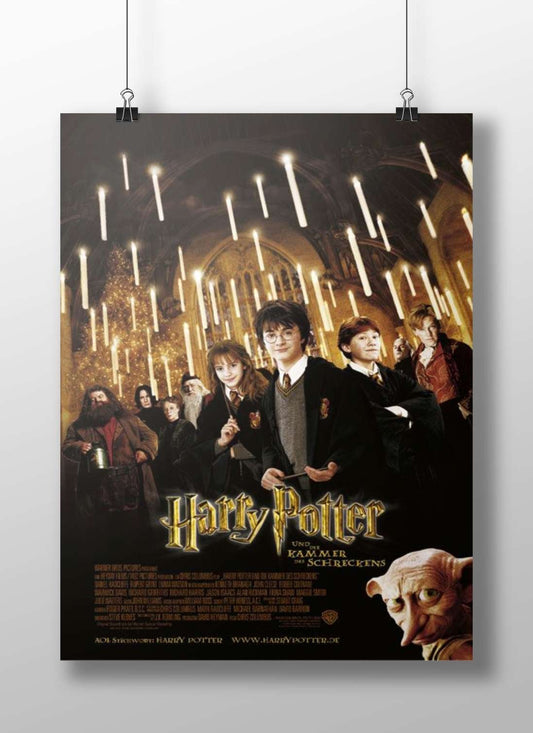Harry Potter and the Chamber of Secrets Main Subject: Harry Potter and the Chamber of Secrets Matte BoizzBoard rigid print —