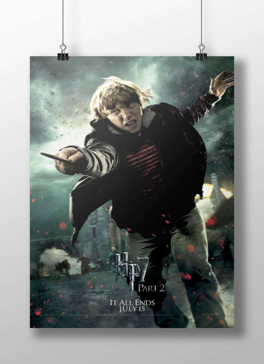 Harry Potter Main Subject: Harry Potter Matte BoizzBoard rigid print — Bollywood wall art India | PosterBoizz