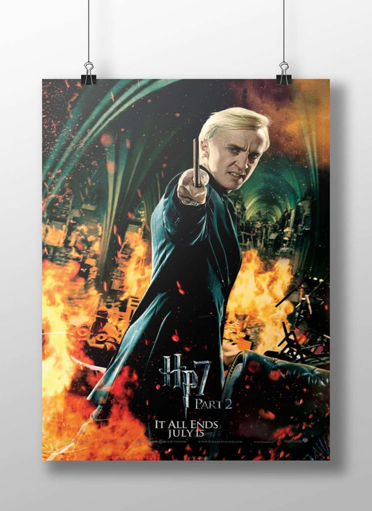 Lucius Malfoy (Harry Potter franchise) Main Subject: Lucius Malfoy (Harry Potter franchise) Matte BoizzBoard rigid print —