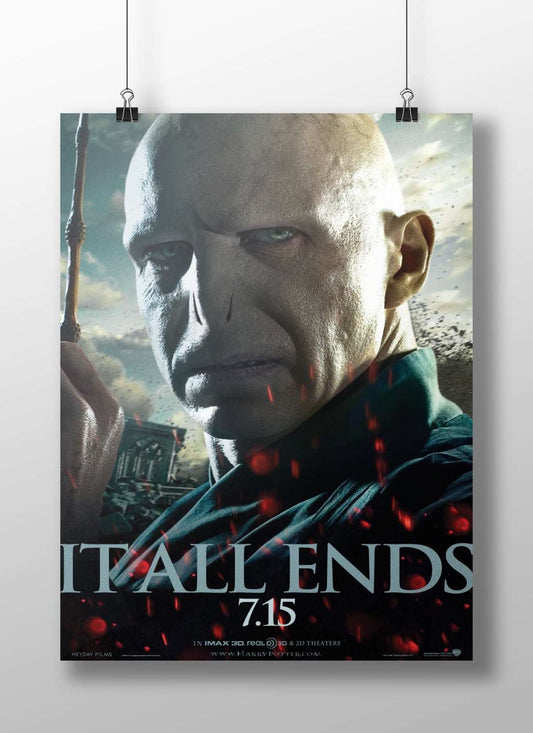 Lord Voldemort from the Harry Potter franchise Main Subject: Lord Voldemort from the Harry Potter franchise Matte BoizzBoard