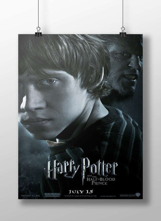 Harry Potter and Lord Voldemort Main Subject: Harry Potter and Lord Voldemort Matte BoizzBoard rigid print — Superhero wall