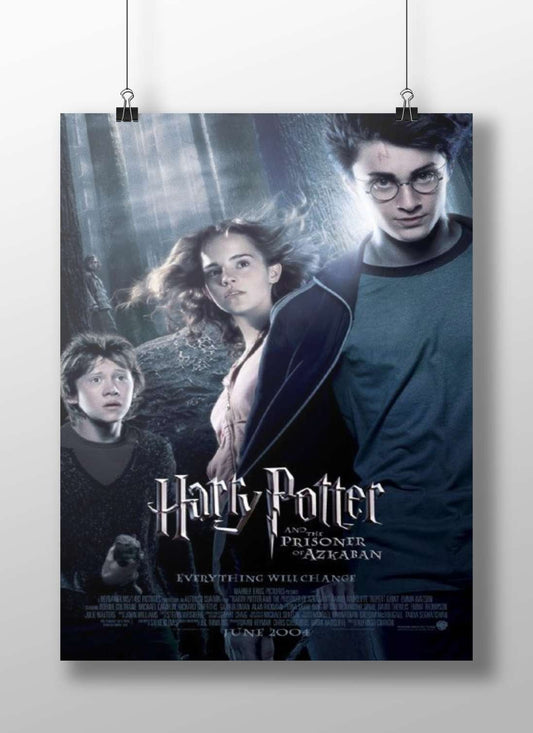 Harry Potter, Hermione Granger, and Ron Weasley (characters from the Harry Potter franchise) Main Subject: Harry Potter,