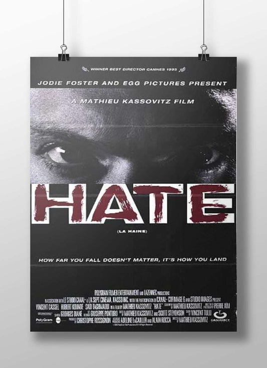 HATE (La Haine), a film by Mathieu Kassovitz Main Subject: HATE (La Haine), a film by Mathieu Kassovitz Matte BoizzBoard