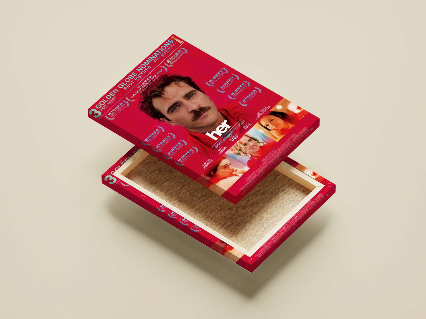 The movie "Her" Main Subject: The movie "Her" Canvas wall art — Bollywood wall art India | PosterBoizz
