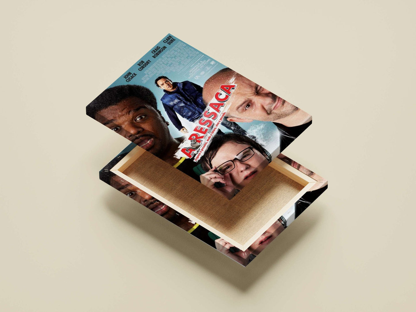 The 2013 film "Aressaca" (Portuguese title) starring John Cusack, Rob Corddry, Craig Robinson, and Clark Duke. Main Subject: