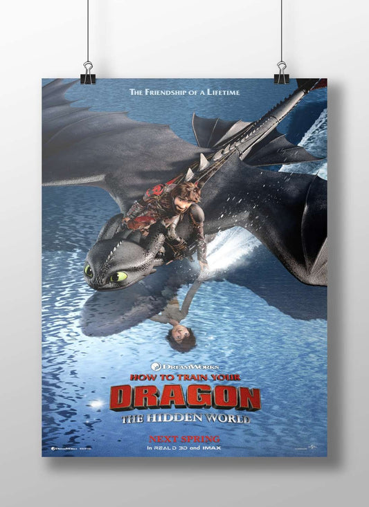 Hiccup and Toothless from the "How to Train Your Dragon" franchise Main Subject: Hiccup and Toothless from the "How to Train