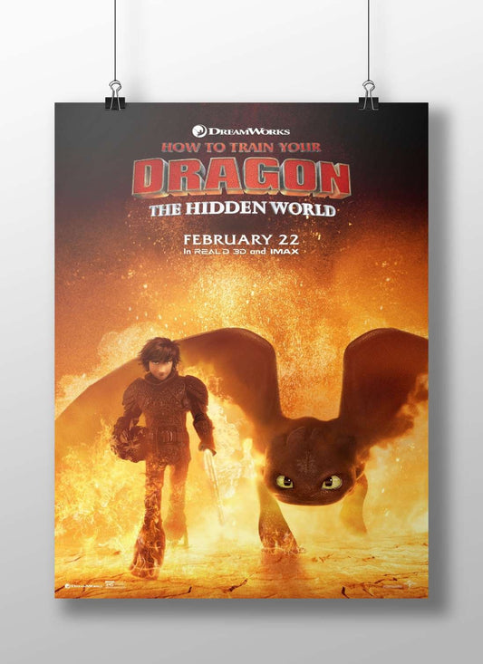 Hiccup and Toothless from the How to Train Your Dragon franchise Main Subject: Hiccup and Toothless from the How to Train