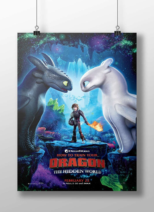 How to Train Your Dragon: The Hidden World (franchise) featuring Hiccup, Toothless, and Light Fury Main Subject: How to