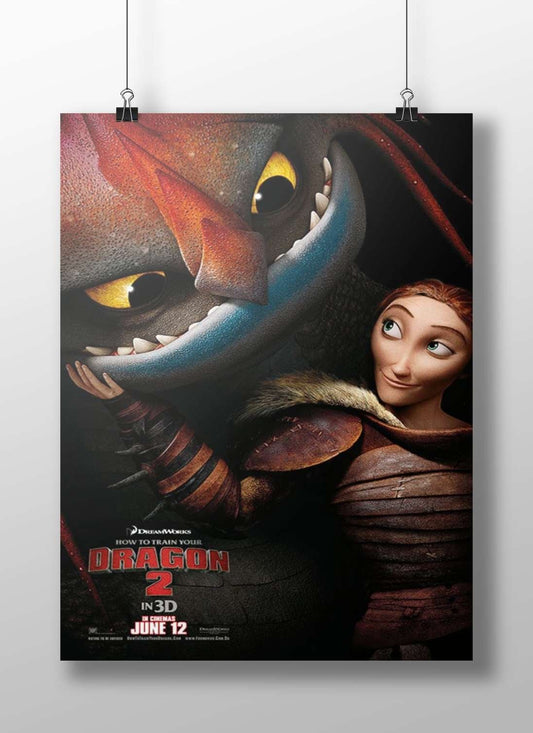 Hiccup and Toothless from the "How to Train Your Dragon 2" franchise Main Subject: Hiccup and Toothless from the "How to