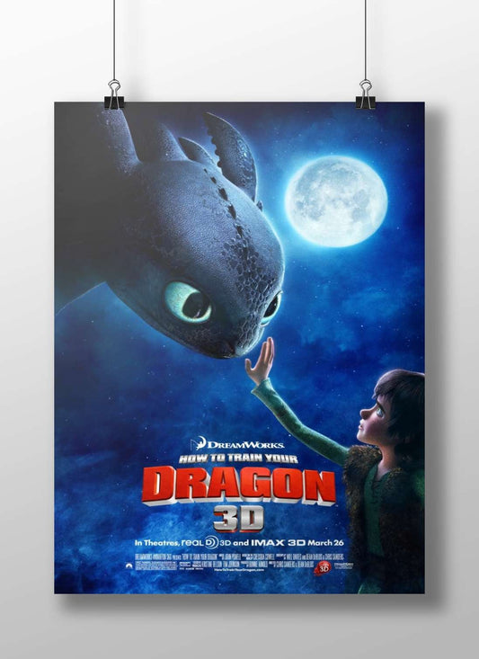 Hiccup and Toothless from the *How to Train Your Dragon* franchise Main Subject: Hiccup and Toothless from the *How to Train