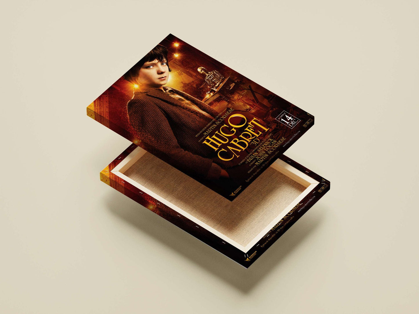 The film "Hugo Cabret" (based on Brian Selznick's novel). Main Subject: The film "Hugo Cabret" (based on Brian Selznick's