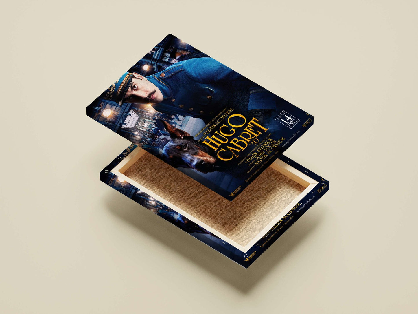Hugo Cabret (film based on Brian Selznick's novel) Main Subject: Hugo Cabret (film based on Brian Selznick's novel) Canvas