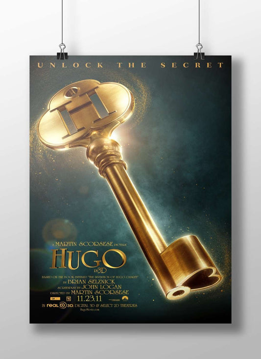 Hugo (the film) Main Subject: Hugo (the film) Matte BoizzBoard rigid print — Bollywood wall art India | PosterBoizz