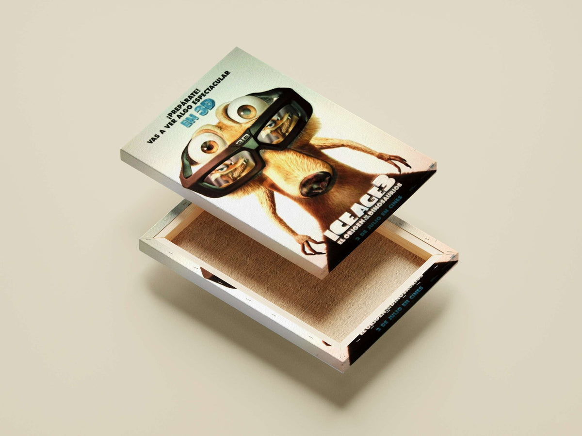 Ice Age 3 Main Subject: Ice Age 3 Canvas wall art — Gaming wall art India | PosterBoizz