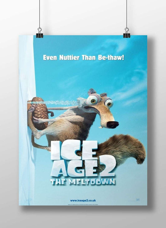 Scrat (from Ice Age 2 franchise) Main Subject: Scrat (from Ice Age 2 franchise) Matte BoizzBoard rigid print — Superhero