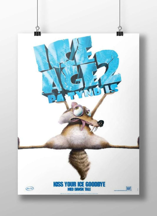 Scrat from Ice Age 2 Main Subject: Scrat from Ice Age 2 Matte BoizzBoard rigid print — Gaming wall art India | PosterBoizz
