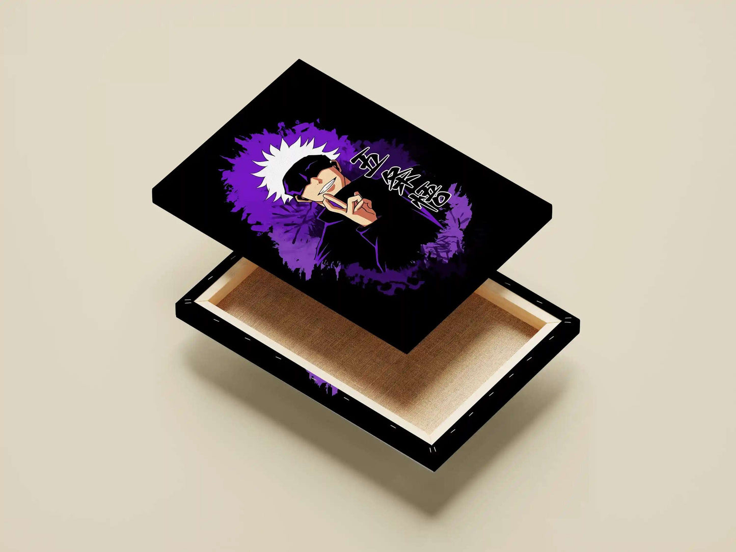 Jujutsu Kaisen Satoru Gojo Purple Aesthetic Anime Poster - Blindfolded Sorcerer Art Print