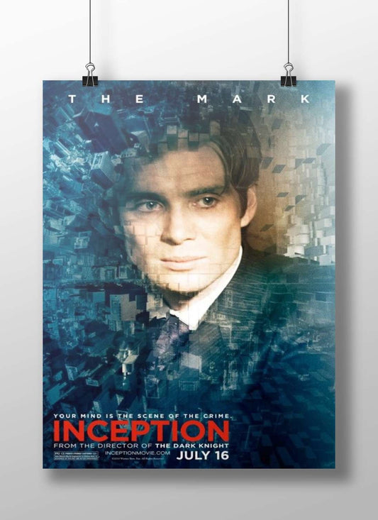 Inception Main Subject: Inception Matte BoizzBoard rigid print — Hollywood wall art India | PosterBoizz