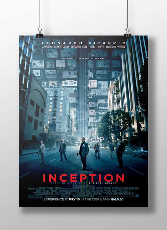 The film "Inception" (2010) directed by Christopher Nolan, featuring Leonardo DiCaprio and other cast members as listed on