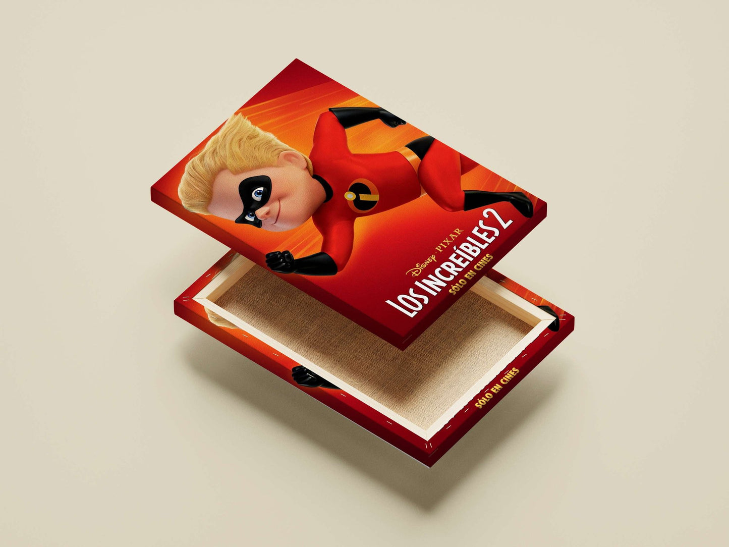 Dash (Dashiell) from The Incredibles franchise Main Subject: Dash (Dashiell) from The Incredibles franchise Canvas wall art