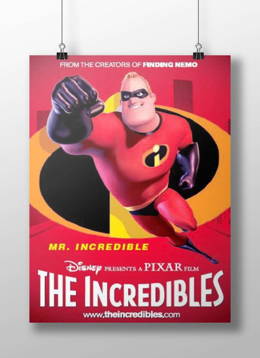 Mr. Incredible (character from The Incredibles franchise, Disney/Pixar film) Main Subject: Mr. Incredible (character from