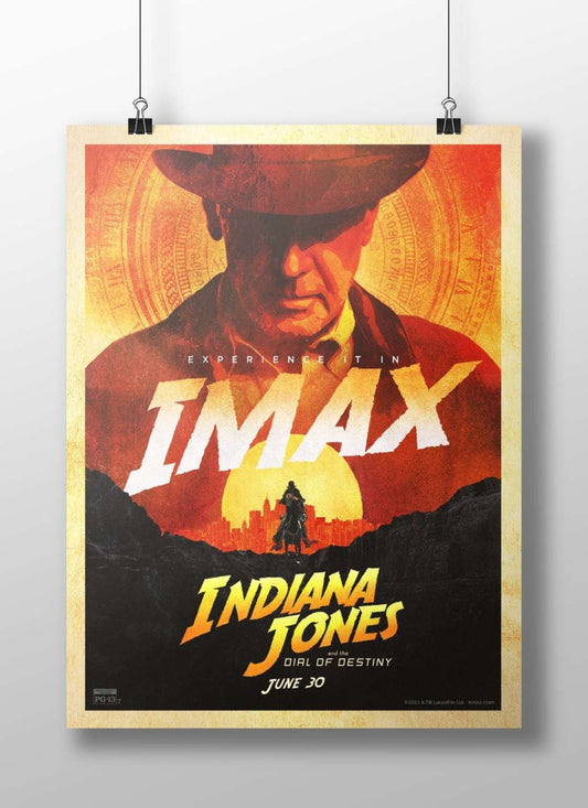 Indiana Jones and the Dial of Destiny Main Subject: Indiana Jones and the Dial of Destiny Matte BoizzBoard rigid print —