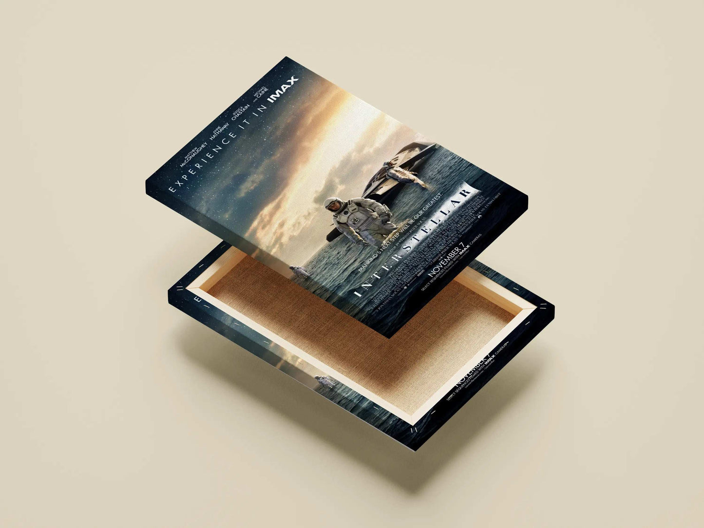 Interstellar "Mankind Was Born on Earth" Farmhouse Poster