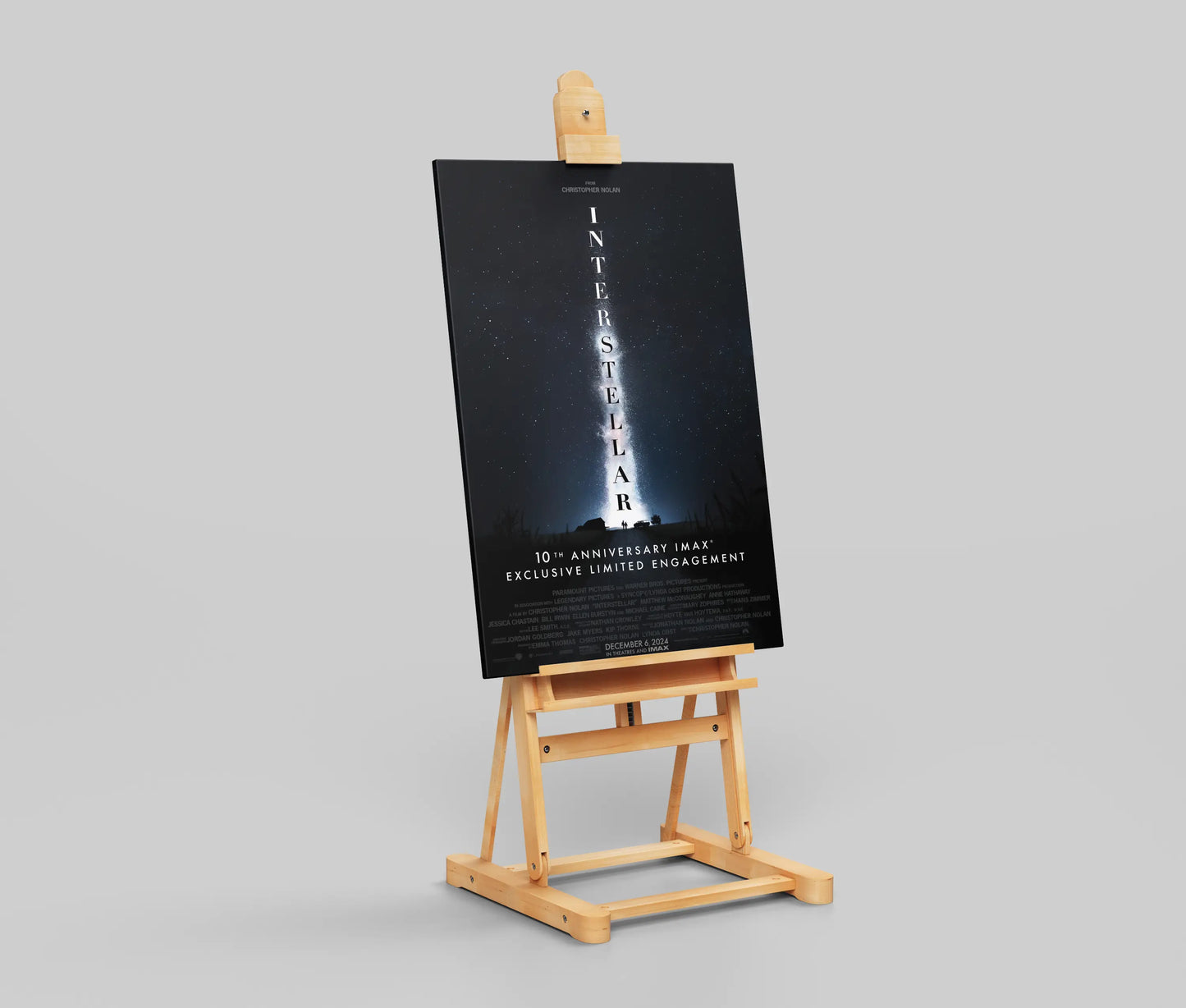 Interstellar "Mankind's Next Step" Panoramic Poster