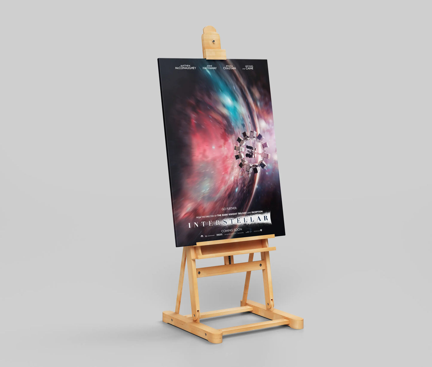 Interstellar "Rocket Launch" Minimalist Art Poster