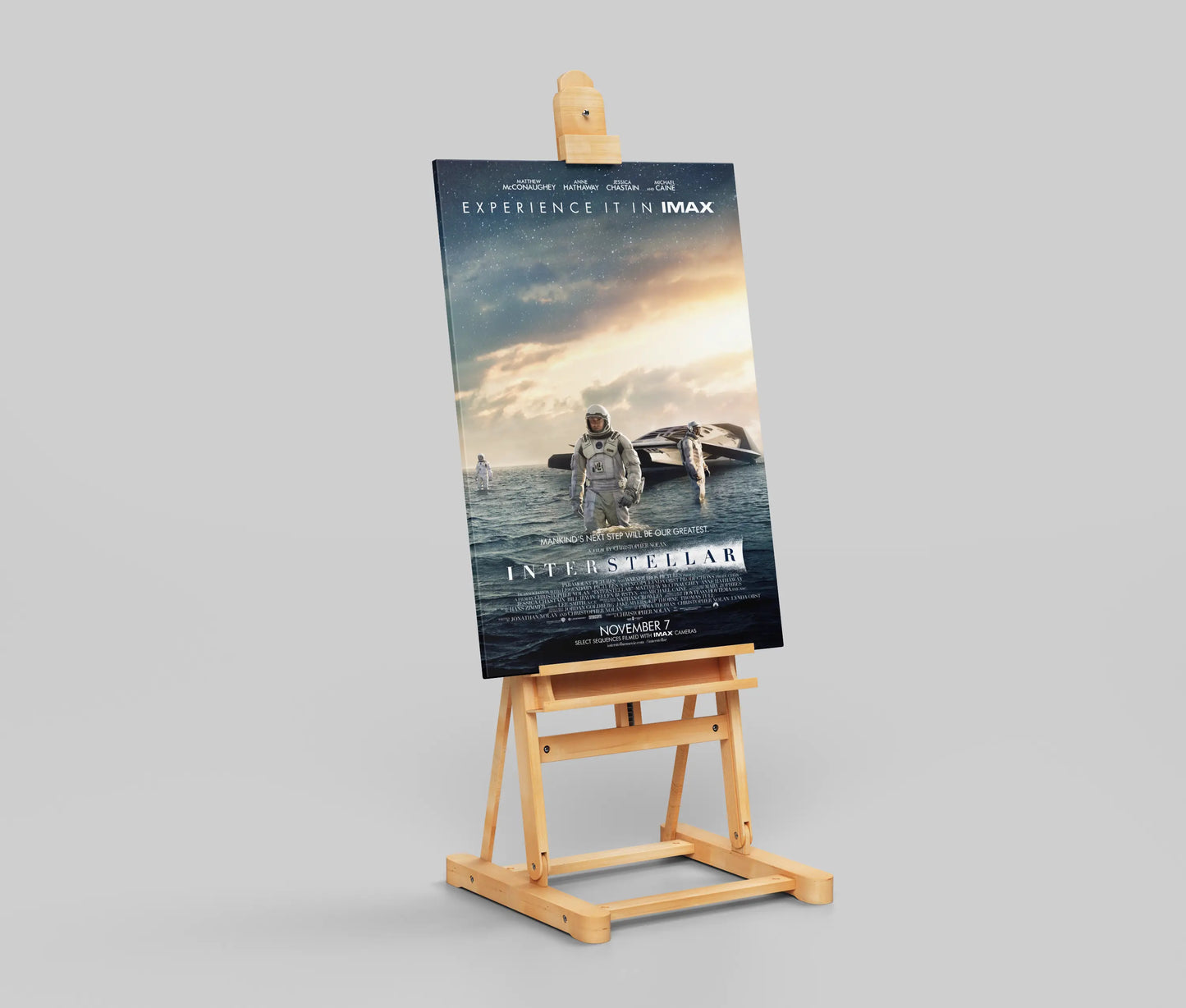 Interstellar "Mankind Was Born on Earth" Farmhouse Poster