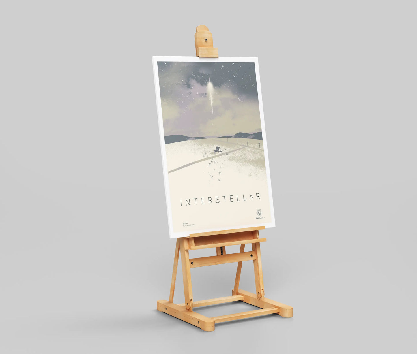 Interstellar "The End of Earth" Astronaut Poster