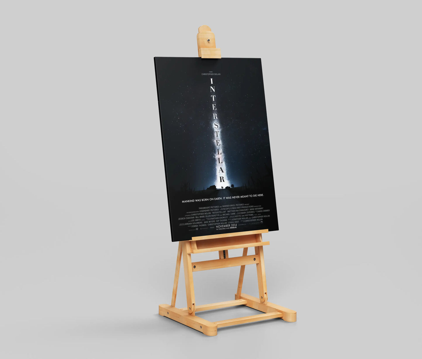 Interstellar "Mankind Was Born on Earth" Poster
