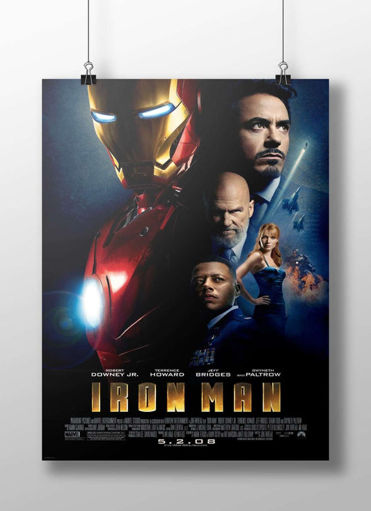 Iron Man (2008 film) from Marvel's Cinematic Universe starring Robert Downey Jr. Main Subject: Iron Man (2008 film) from