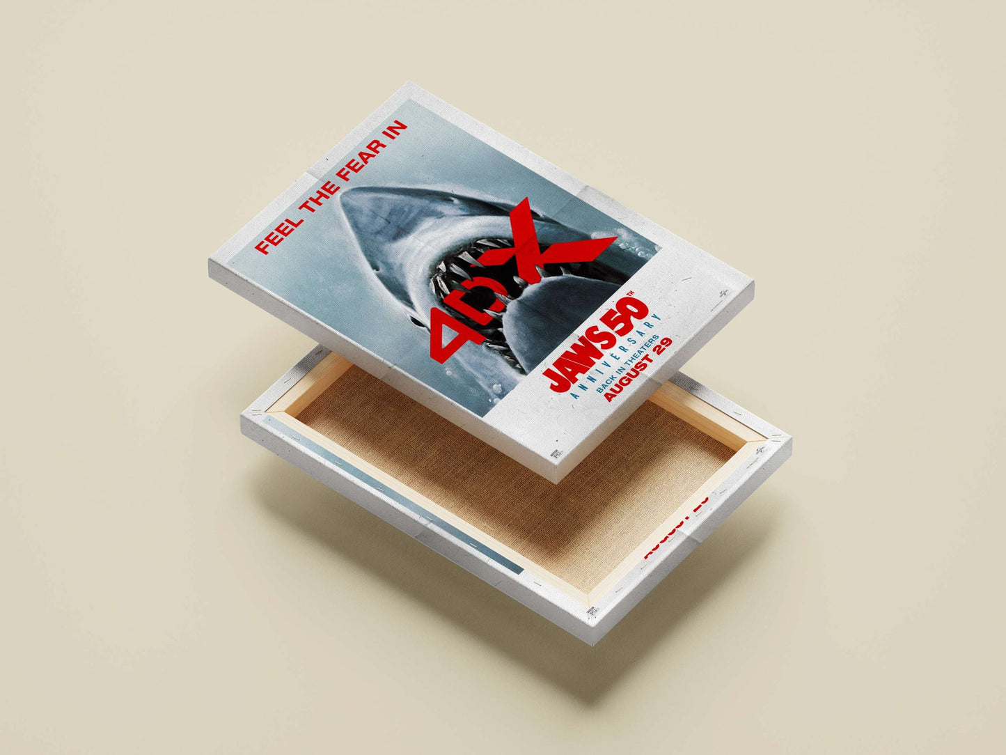 Jaws (franchise) Main Subject: Jaws (franchise) Canvas wall art — Bollywood wall art India | PosterBoizz