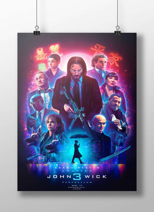 John Wick franchise (specifically John Wick Chapter 3: Parabellum) Main Subject: John Wick franchise (specifically John Wick